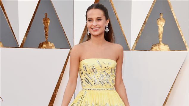 L'actrice suédoise Alicia Vikander L'actrice suédoise Alicia Vikander
