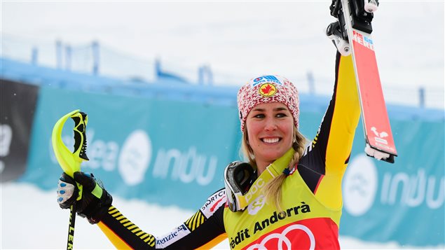 Triomphe de Marie-Michèle Gagnon à Andorre Triomphe de Marie-Michèle Gagnon à Andorre