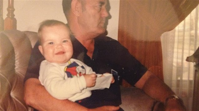 Kailey Baum et son grand-père, Ken Ross. Kailey Baum et son grand-père, Ken Ross.