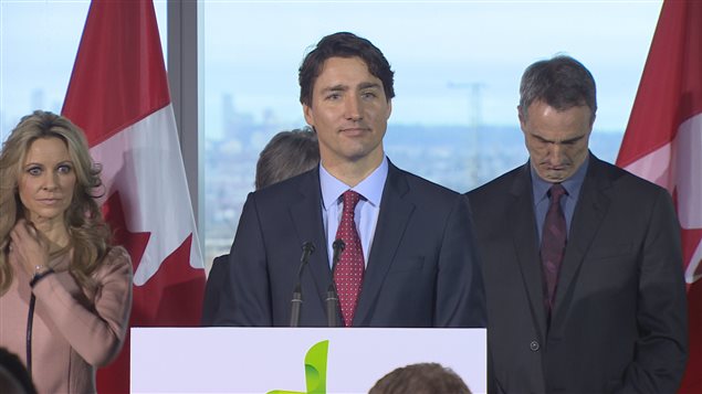 Justin Trudeau à Vancouver le 1er mars. Justin Trudeau à Vancouver le 1er mars.