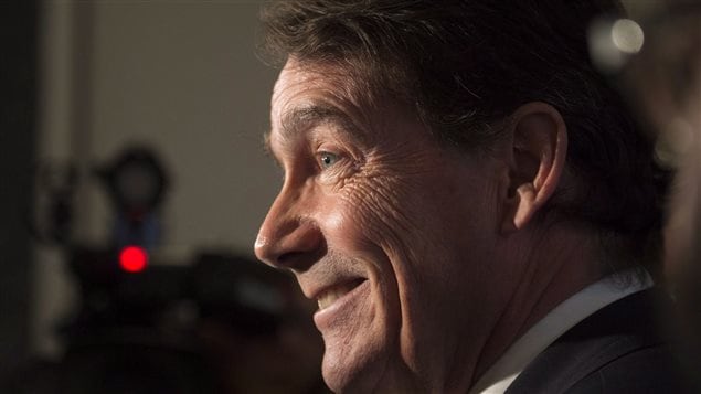 Le chef du Parti québécois, Pierre Karl Péladeau Le chef du Parti québécois, Pierre Karl Péladeau