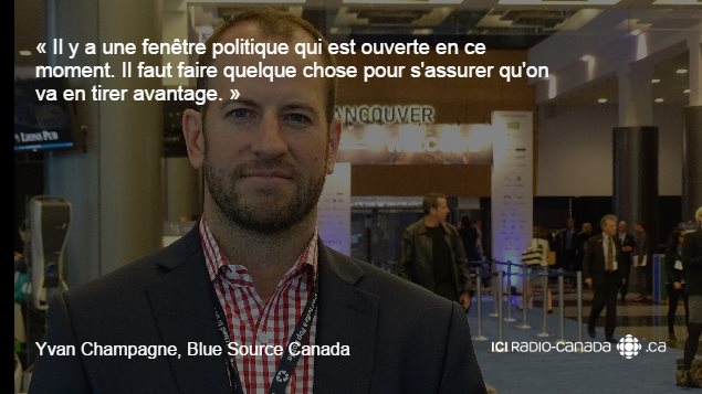 Yvan Champagne, de Blue Source Canada Yvan Champagne, de Blue Source Canada