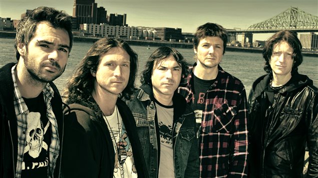 Le groupe Grimskunk, en 2012 Le groupe Grimskunk, en 2012