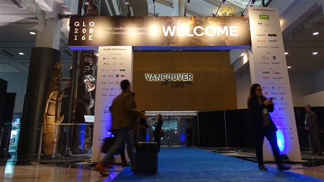 L'exposition Globe 2016 se déroule du 2 au 4 mars à Vancouver. L'exposition Globe 2016 se déroule du 2 au 4 mars à Vancouver.