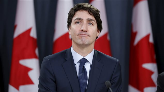 Le premier ministe du Canada, Justin Trudeau Le premier ministe du Canada, Justin Trudeau