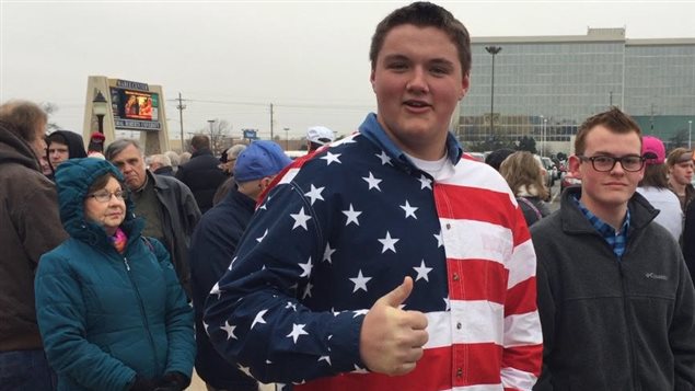 Un rassemblement pro-Trump à Tulsa, en Oklahoma, le 20 janvier 2016. Un rassemblement pro-Trump à Tulsa, en Oklahoma, le 20 janvier 2016.