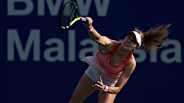 Eugenie Bouchard à Kuala Lumpur Eugenie Bouchard à Kuala Lumpur