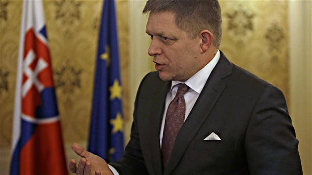 Le premier ministre slovaque Robert Fico Le premier ministre slovaque Robert Fico