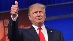 Le candidat républicain Donald Trump Le candidat républicain Donald Trump