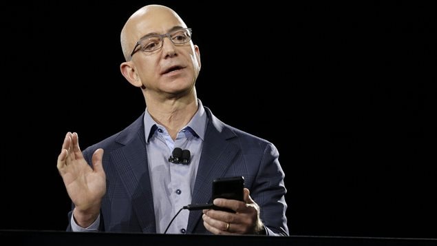 Le président d'Amazon, Jeff Bezos Le président d'Amazon, Jeff Bezos