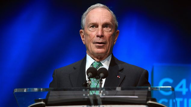 L'ex-maire de New York Michael Bloomberg L'ex-maire de New York Michael Bloomberg