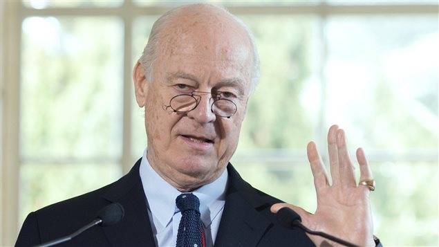 Staffan de Mistura, émissaire spécial de l'ONU pour la Syrie Staffan de Mistura, émissaire spécial de l'ONU pour la Syrie