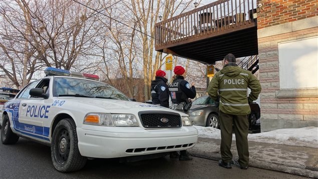 Opération policière anti-drogue à Montréal Opération policière anti-drogue à Montréal