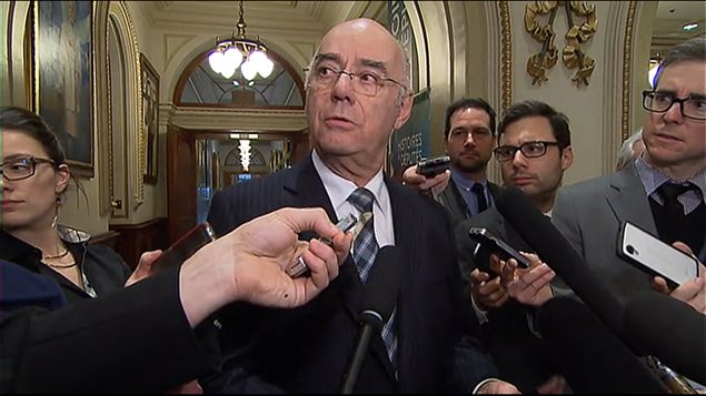 Le ministre des Transports, Jacques Daoust Le ministre des Transports, Jacques Daoust