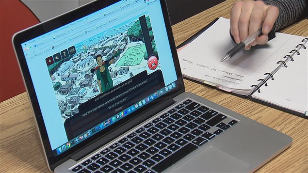 Le logiciel informatique propose des simulations aux joueurs. Le logiciel informatique propose des simulations aux joueurs.