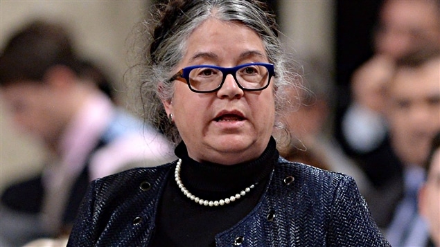 La ministre libérale du Revenu, Diane Lebouthillier La ministre libérale du Revenu, Diane Lebouthillier
