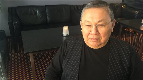 Lars-Emil Johansen, président du parlement groenlandais, le 12 mars 2016 Lars-Emil Johansen, président du parlement groenlandais, le 12 mars 2016