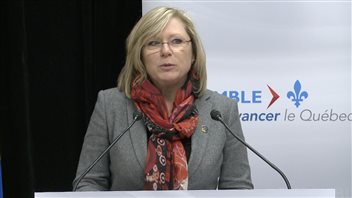 Francine Charbonneau, ministre responsable des Aînés et de la Lutte contre l'intimidation et ministre responsable de la région de Laval. Francine Charbonneau, ministre responsable des Aînés et de la Lutte contre l'intimidation et ministre responsable de la région de Laval.