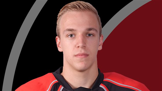 Jacob Neveu des Huskies de Rouyn-Noranda Jacob Neveu des Huskies de Rouyn-Noranda