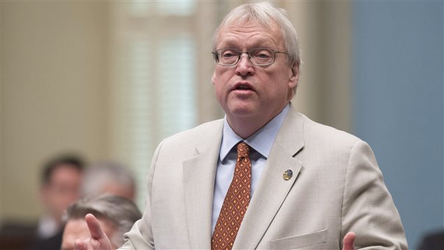 Le ministre de la Santé du Québec, Gaétan Barrette Le ministre de la Santé du Québec, Gaétan Barrette