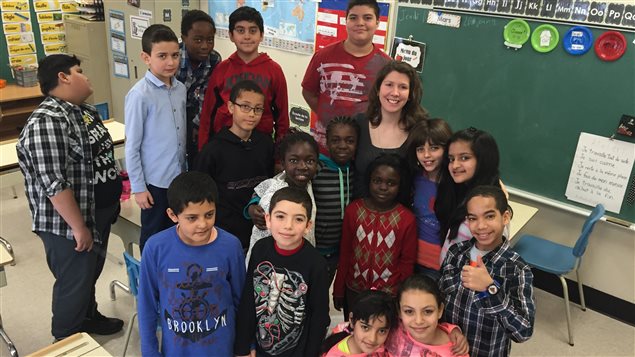 La classe d'accueil d'Émilie Gohier au pavillon St-Charles de l'école Desormeaux à Laval. La classe d'accueil d'Émilie Gohier au pavillon St-Charles de l'école Desormeaux à Laval.