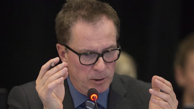 Louis Bergeron, vice président d'Énergie Est pour le Québec Louis Bergeron, vice président d'Énergie Est pour le Québec
