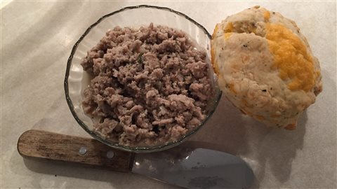 Cretons et scone Cretons et scone