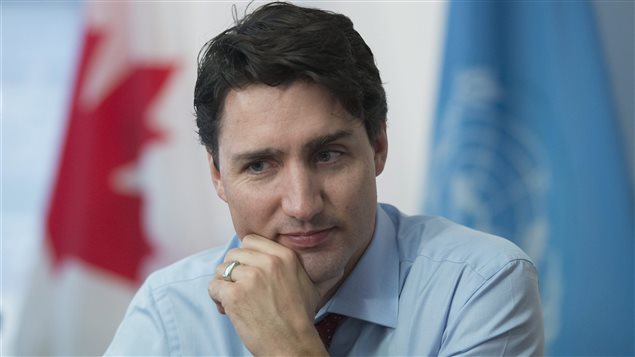 Le premier ministre du Canada, Justin Trudeau Le premier ministre du Canada, Justin Trudeau