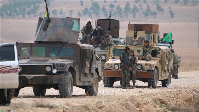 Combattants kurdes en Syrie Combattants kurdes en Syrie