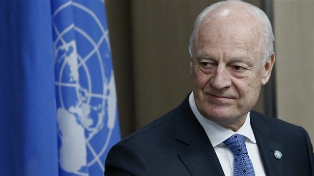 L'envoyé spécial des Nations unies pour la Syrie, Staffan de Mistura L'envoyé spécial des Nations unies pour la Syrie, Staffan de Mistura