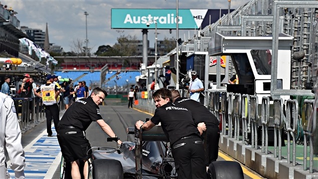 Les puits du Grand Prix d'Australie Les puits du Grand Prix d'Australie