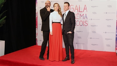 Ricardo Trogi, Christine Beaulieu et Louis Morissette du film « Le mirage » Ricardo Trogi, Christine Beaulieu et Louis Morissette du film « Le mirage »