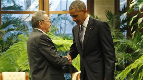 Raul Castro reçoit Barack Obama à Cuba Raul Castro reçoit Barack Obama à Cuba