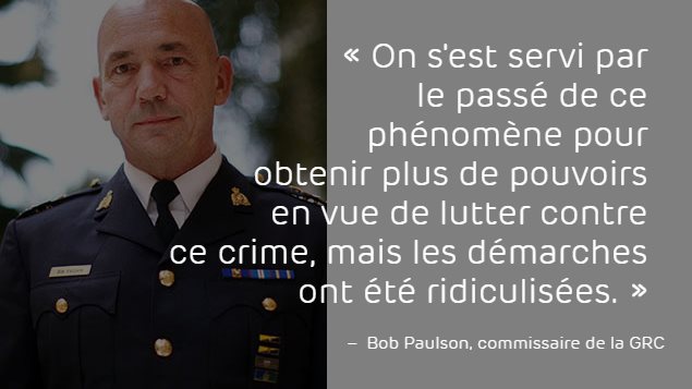 Bob Paulson, le patron de la GRC. Bob Paulson, le patron de la GRC.