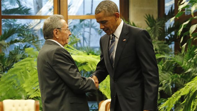 Raul Castro reçoit Barack Obama à Cuba Raul Castro reçoit Barack Obama à Cuba