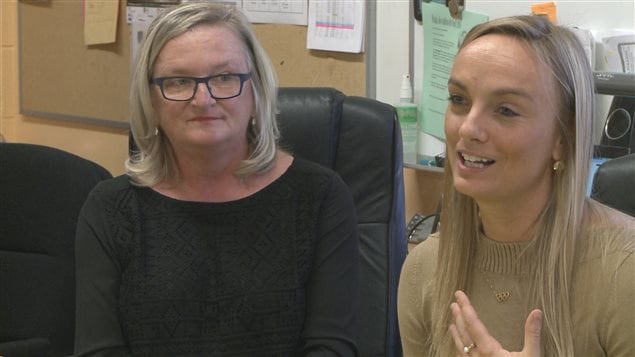 Marie-Pier Boudreau-Gagnon et sa mère Linda Boudreau Marie-Pier Boudreau-Gagnon et sa mère Linda Boudreau