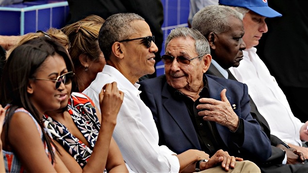 Barack Obama et Raul Castro Barack Obama et Raul Castro