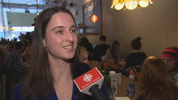 Catherine Bouchard-Tremblay, candidate d'Option nationale Catherine Bouchard-Tremblay, candidate d'Option nationale