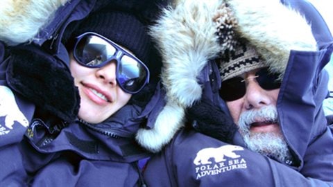 David Suzuki et sa fille Sarika, océanologue David Suzuki et sa fille Sarika, océanologue