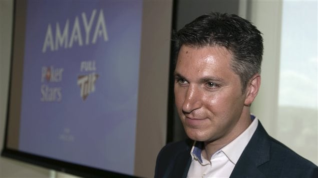 Le PDG d'AMAYA, David Baazov Le PDG d'AMAYA, David Baazov