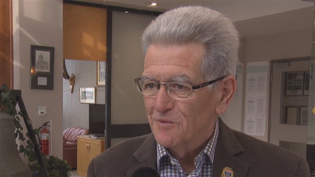 Jean-Guy Cloutier, maire de Lac-Mégantic Jean-Guy Cloutier, maire de Lac-Mégantic