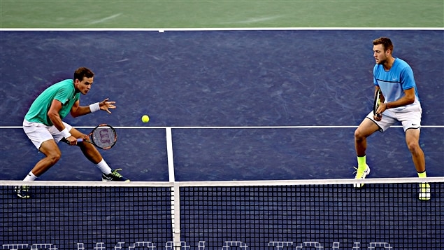 Vasek Pospisil et Jack Sock Vasek Pospisil et Jack Sock