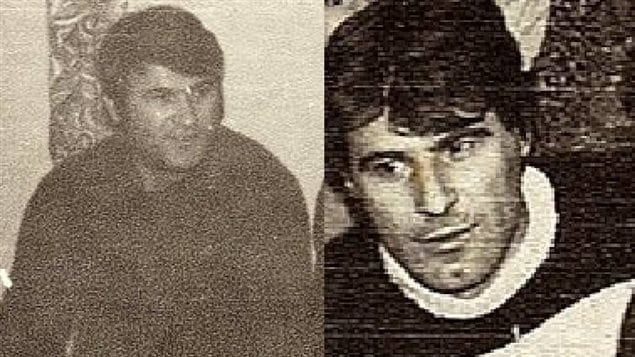L'oncle d'Adis Simidzija, Murat (à gauche), et son père Muhamed, ont tous les deux été tués lors d'un massacre commis par les forces serbes en 1991 à Mostar, en Bosnie-Herzégovine. L'oncle d'Adis Simidzija, Murat (à gauche), et son père Muhamed, ont tous les deux été tués lors d'un massacre commis par les forces serbes en 1991 à Mostar, en Bosnie-Herzégovine.