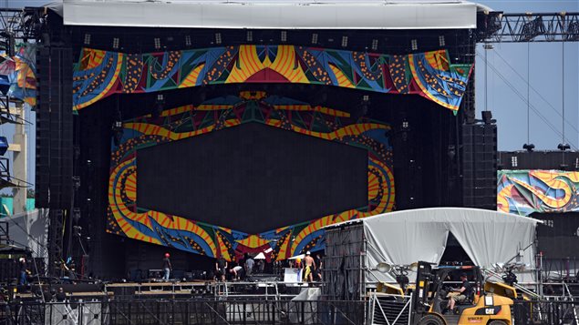 Tout est prêt pour le concert des Rolling Stones à Cuba vendredi Tout est prêt pour le concert des Rolling Stones à Cuba vendredi