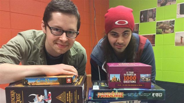 Les organisateurs de Jour Jeux RDL, Marc-Olivier Dugas Pelletier et François Deschênes Les organisateurs de Jour Jeux RDL, Marc-Olivier Dugas Pelletier et François Deschênes