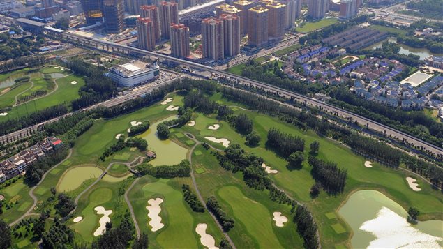 Terrain de Golf à Shanghai Terrain de Golf à Shanghai