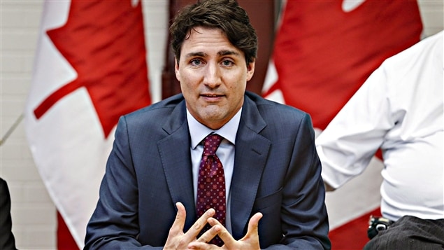 Le premier ministre Justin Trudeau Le premier ministre Justin Trudeau