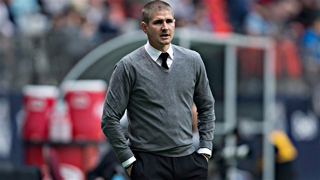 Carl Robinson, l'entraîneur-chef des Whitecaps de Vancouver Carl Robinson, l'entraîneur-chef des Whitecaps de Vancouver