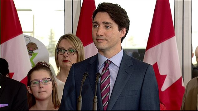 Justin Trudeau était à Calgary mardi et à Edmonton mercredi. Justin Trudeau était à Calgary mardi et à Edmonton mercredi.