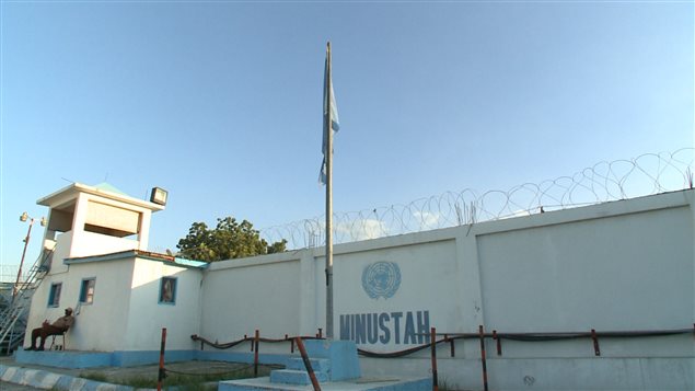 Un bureau de la MINUSTAH Un bureau de la MINUSTAH